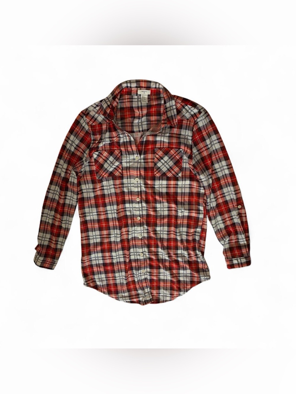 Forever 21 plaid button-up shirt